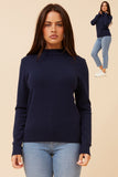 CKM - LONG SLEEVE KNIT PULLOVER