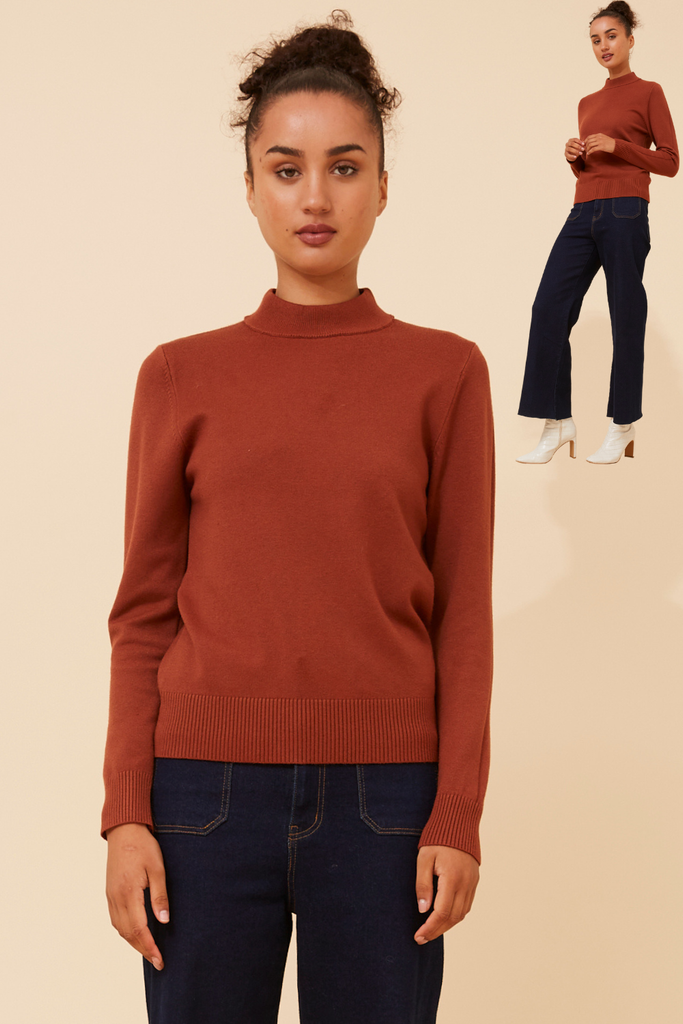 CKM - LONG SLEEVE KNIT PULLOVER