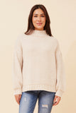 CKM - STRIPE KNIT PULLOVER