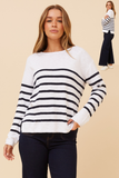 CKM - CONTRAST STRIPE PULLOVER