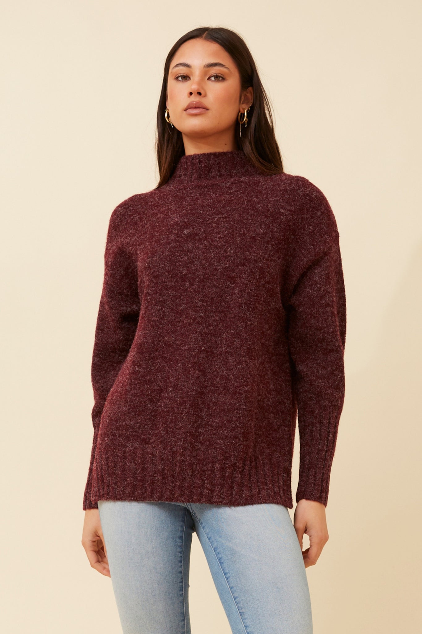 CKM - HIGH NECK PULLOVER