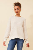 CKM - CONTRAST TRIM DETAIL PULLOVER