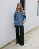 LABEL OF LOVE - DENIM TOP