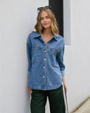 LABEL OF LOVE - DENIM TOP