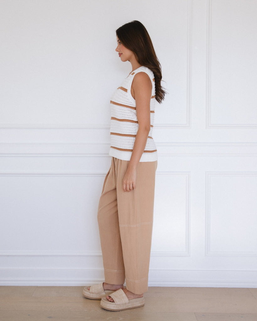 LABEL OF LOVE - STITCHED UP KNIT TANK