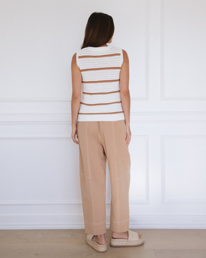 LABEL OF LOVE - STITCHED UP KNIT TANK