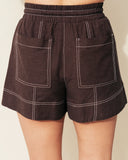 LABEL OF LOVE - CONTRAST STITCH SHORTS