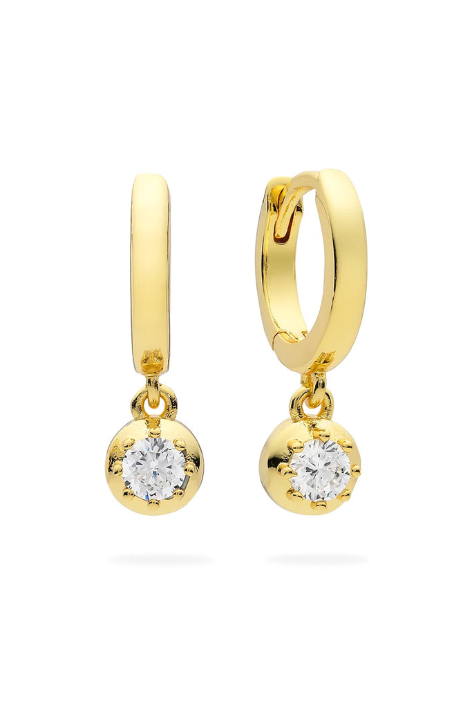 LIBERTE - LUXE DAISY GOLD HUGGIE