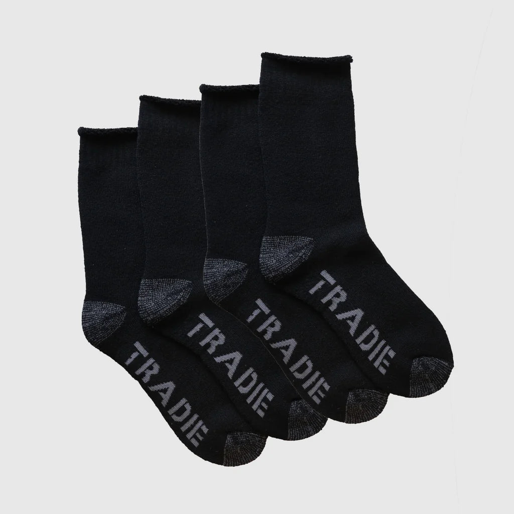 TRADIE - WOOL BLEND 2PK SOCKS