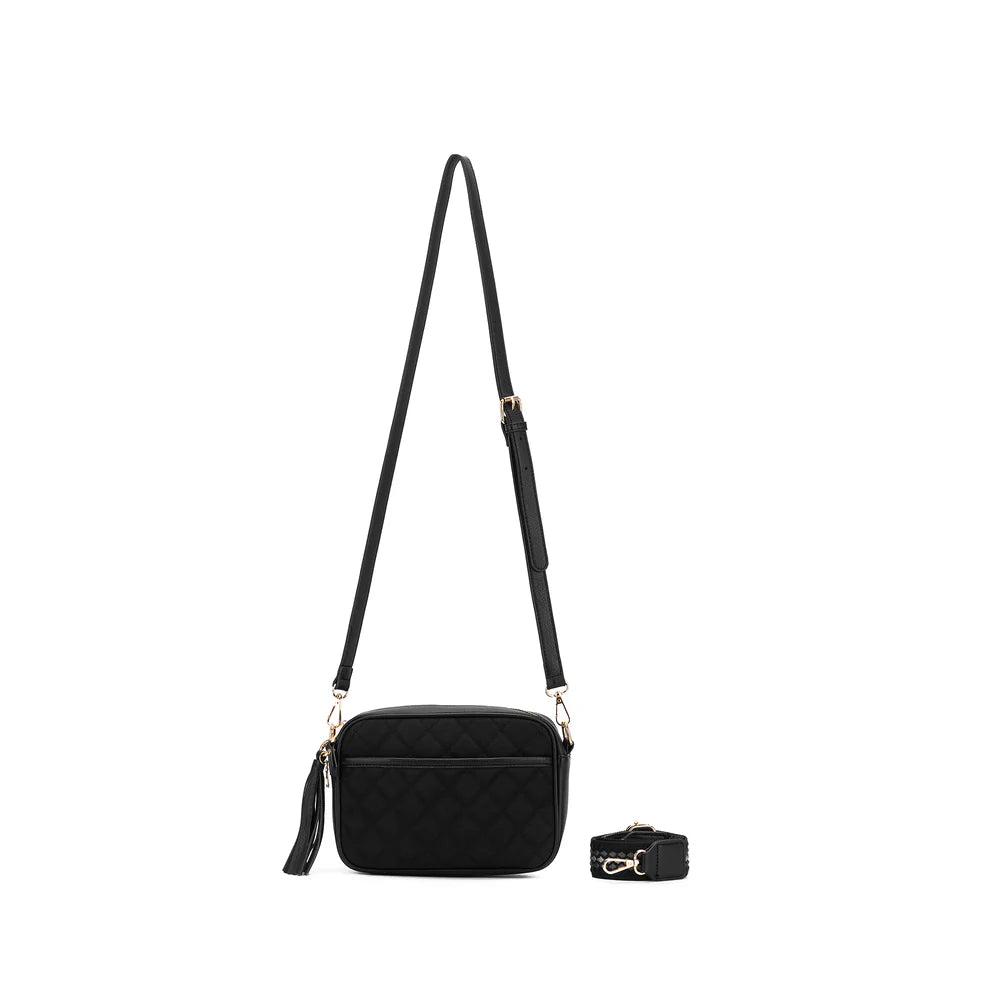 BLACK CAVIAR - MAXINE CROSSBODY BAG
