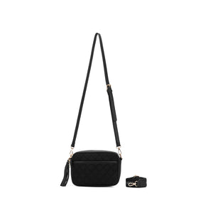 BLACK CAVIAR - MAXINE CROSSBODY BAG