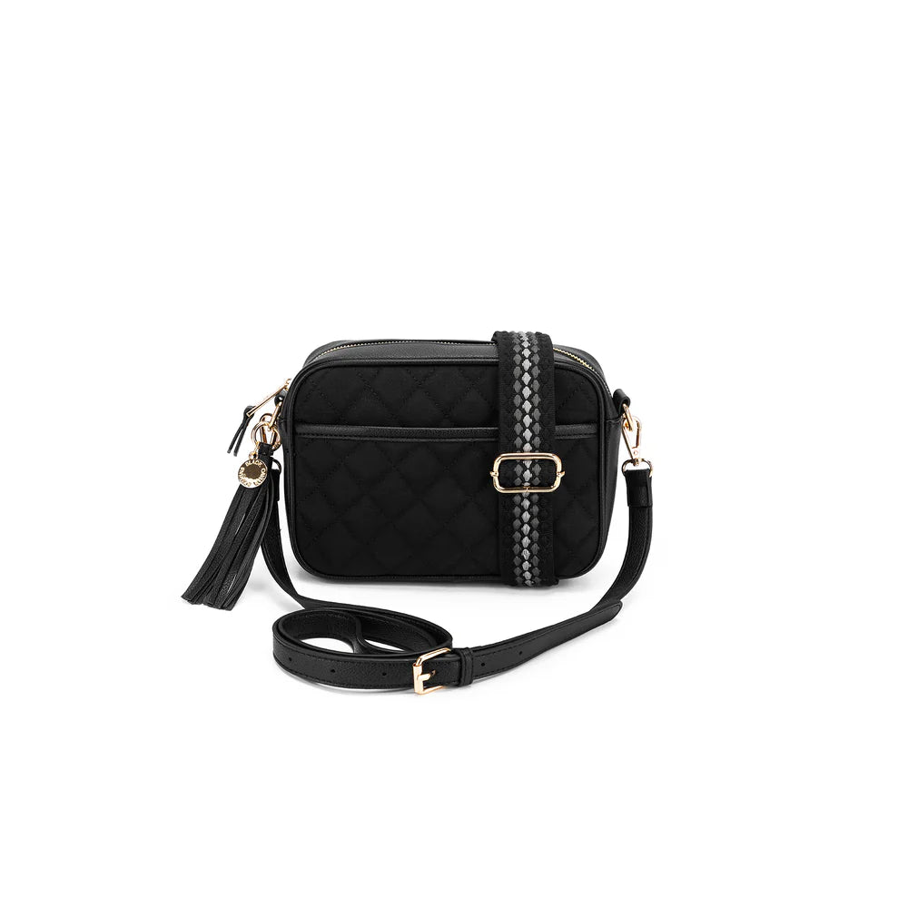 BLACK CAVIAR - MAXINE CROSSBODY BAG