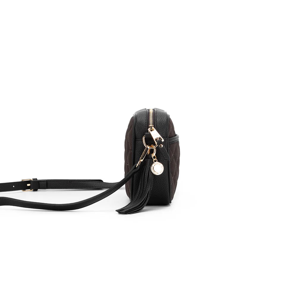 BLACK CAVIAR - MAXINE CROSSBODY BAG