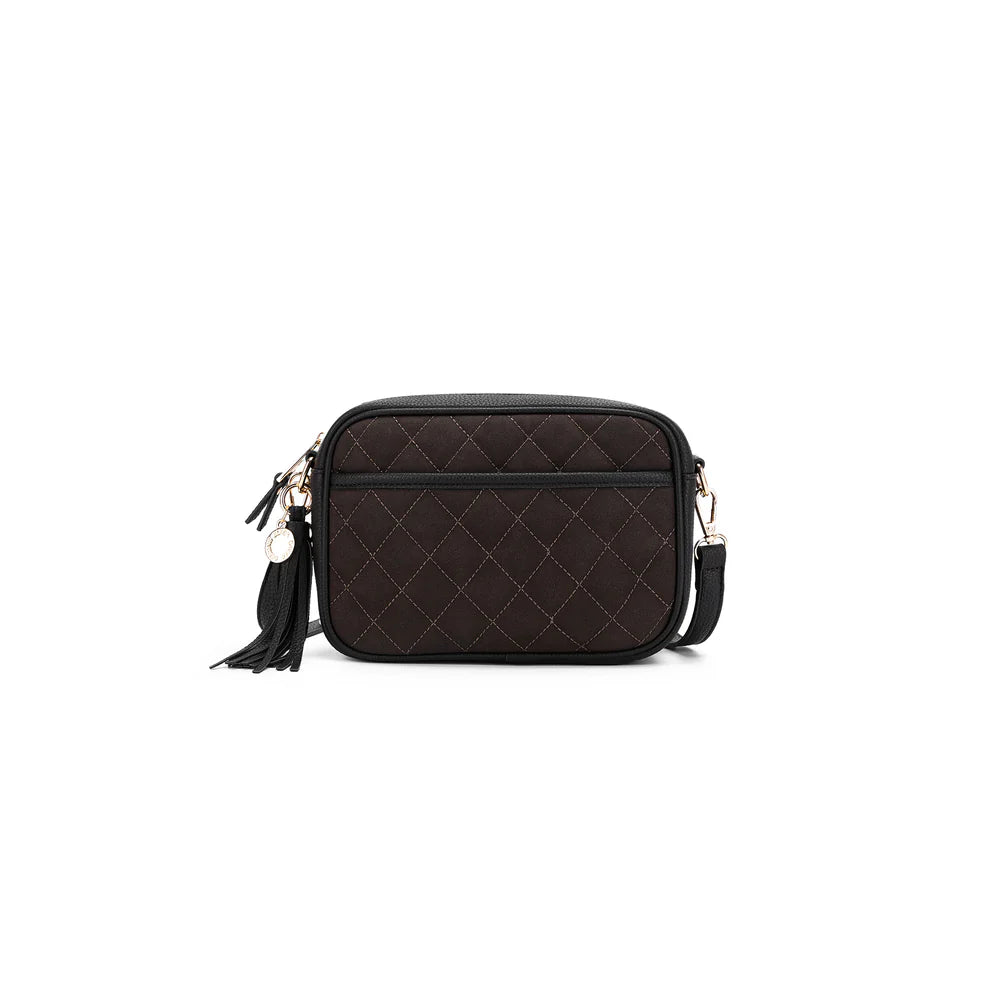 BLACK CAVIAR - MAXINE CROSSBODY BAG