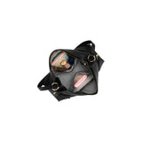 BLACK CAVIAR - MESSINA EAST WEST SHOULDER BAG