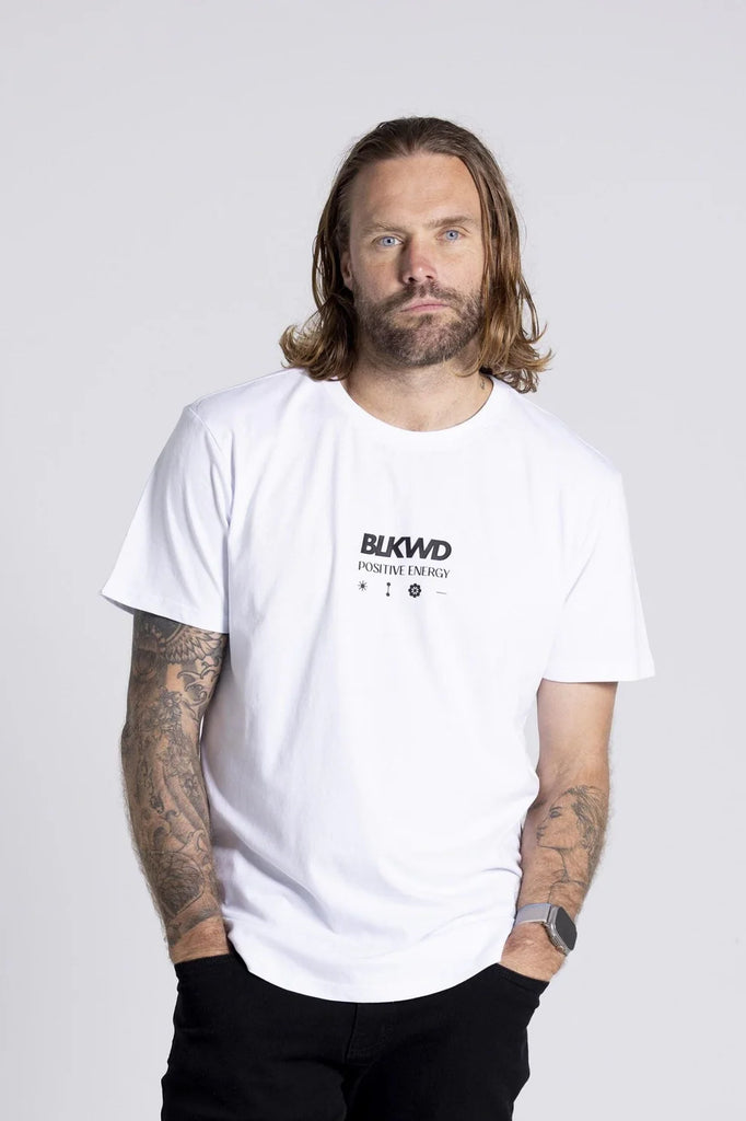 BLACK WOOD - LAWTON SHORT SLEEVE LONGLINE TEE