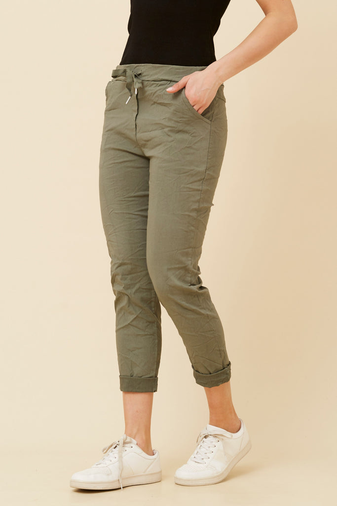 BOTTEGA MODA - PANTS WITH FRONT TIE