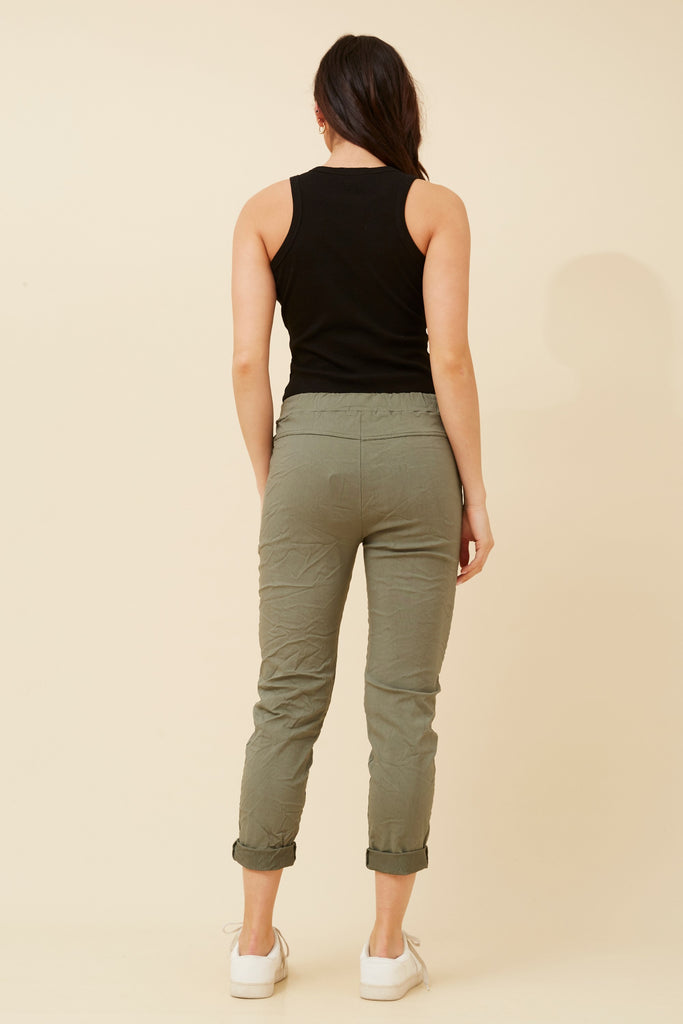 BOTTEGA MODA - PANTS WITH FRONT TIE