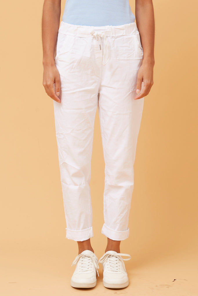 BOTTEGA MODA - PANTS WITH FRONT TIE