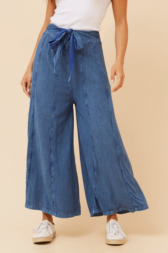 CKM - LONG FLARE-LEG PANTS
