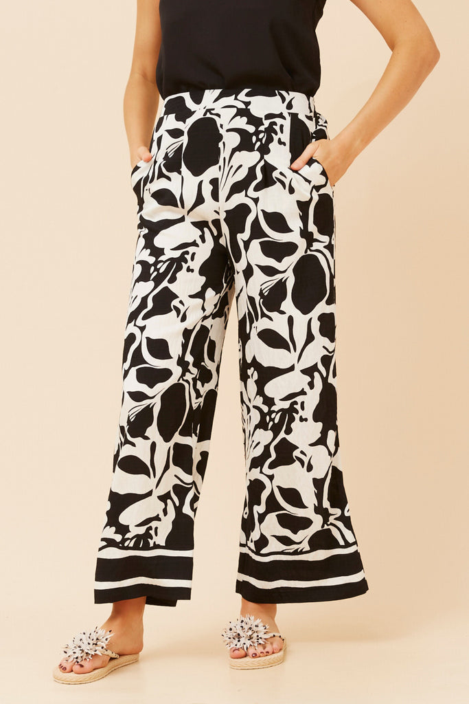 CKM - WIDE LEG PRINT PANT