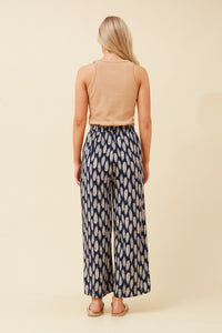 CKM - LONG LENTTH PRINTED WIDE LEG PANT