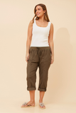 CKM - CROP LENGTH ROLL-UP JOGGER PANT
