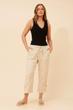 CKM - CROP LENGTH ROLL-UP JOGGER PANT
