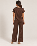 FRIA - SATIN AFTER FIVE PANTS