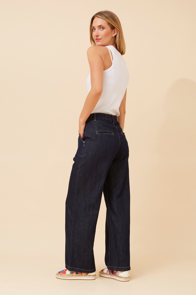 INFINITY DENIM - LONG WIDE LEG JEAN