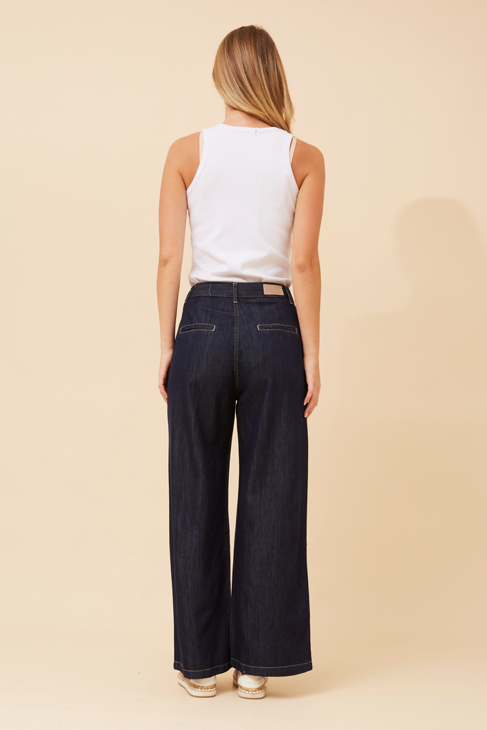 INFINITY DENIM - LONG WIDE LEG JEAN