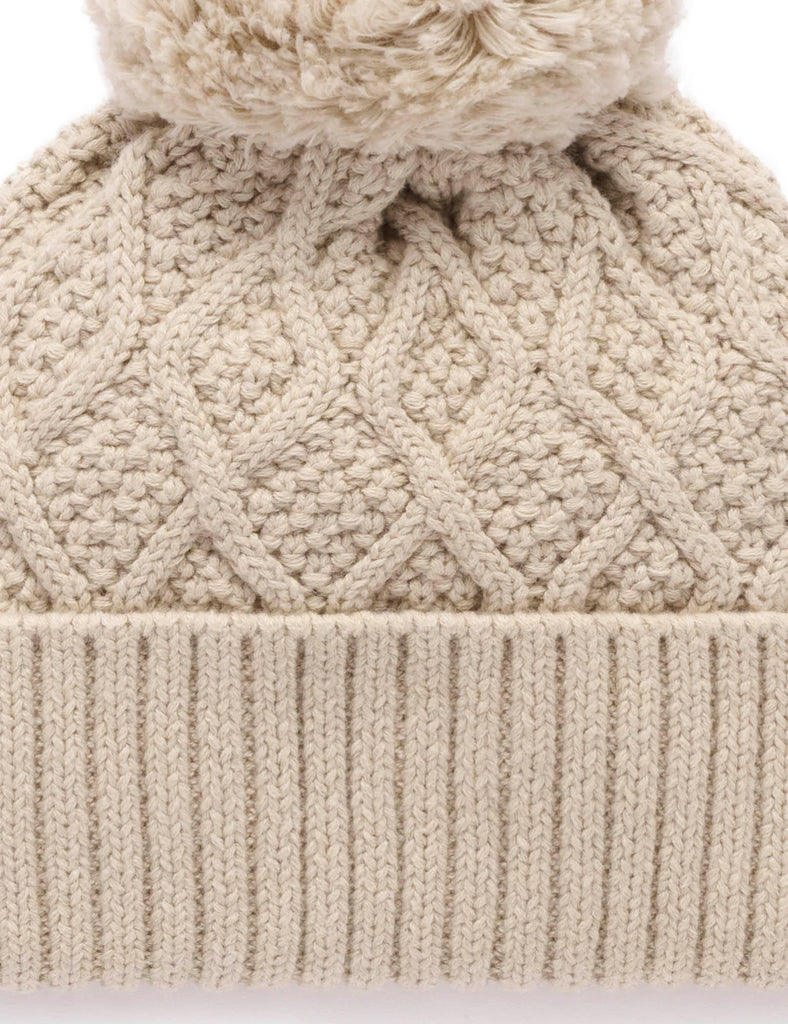 PUREBABY - CABLE BEANIE