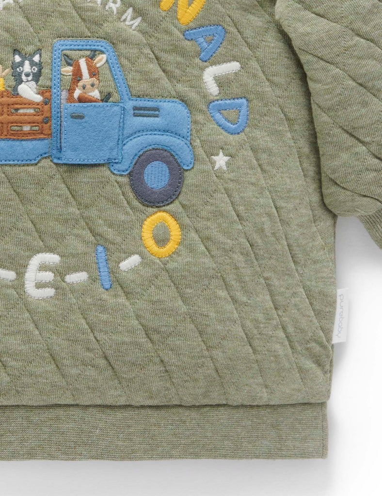 PUREBABY - QUILTED WINDCHEATER