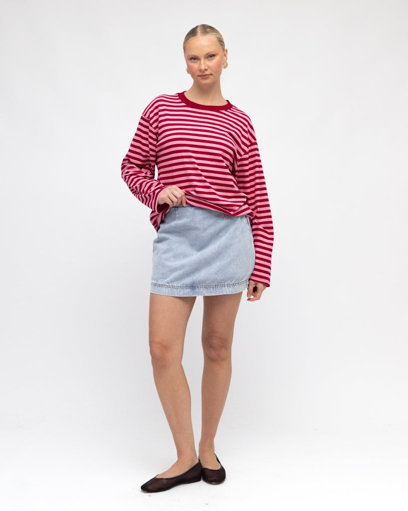 PAPER HEART - MADDIE LONG SLEEVE TEE