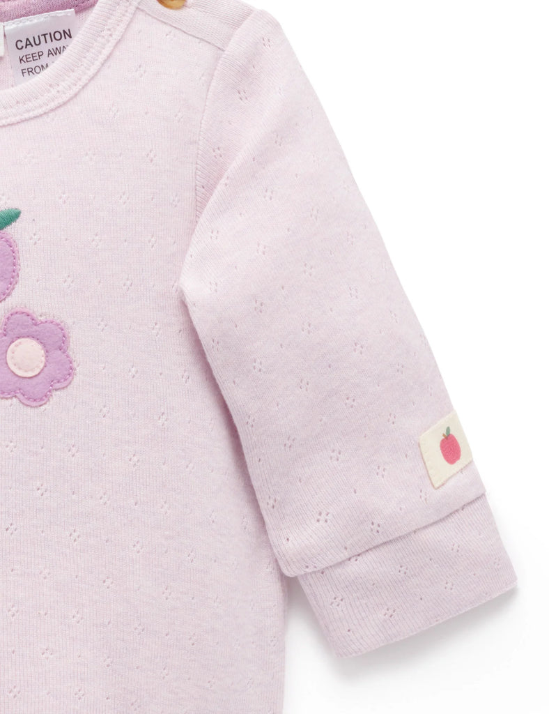 PUREBABY - APPLIQUE BODYSUIT