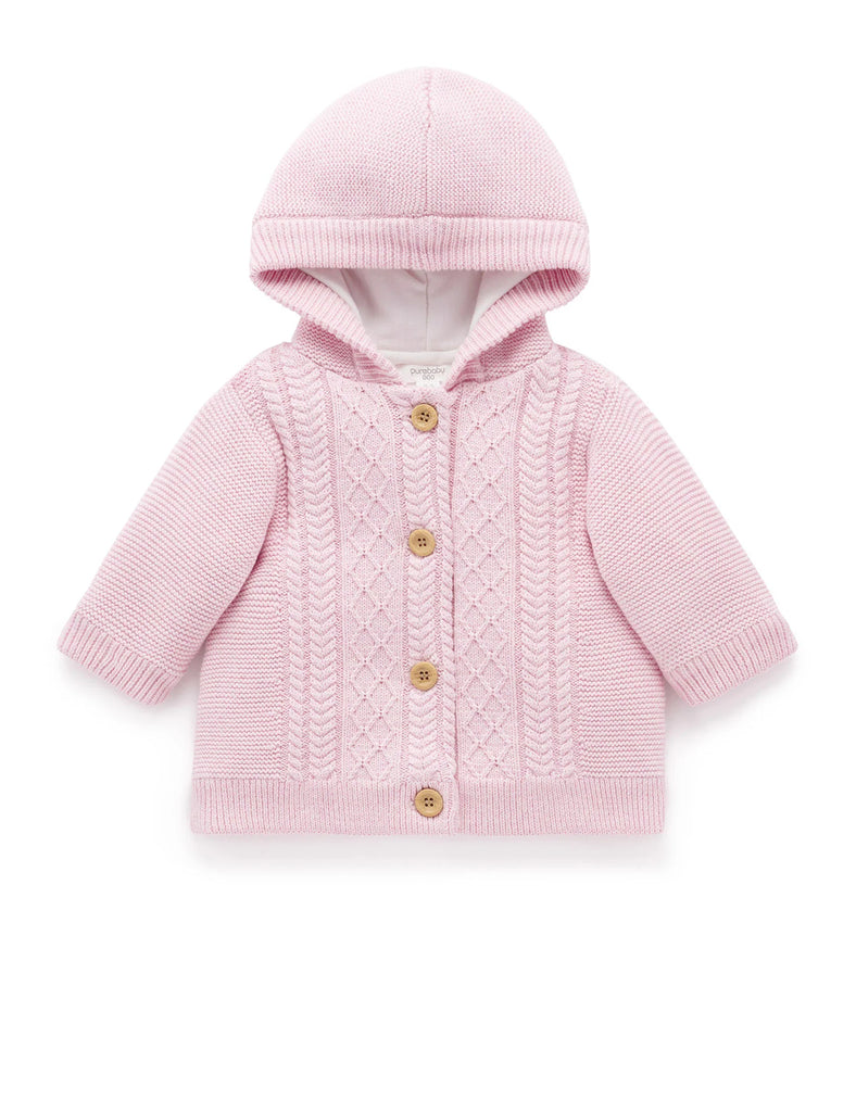 PUREBABY - CABLE PADDED JACKET