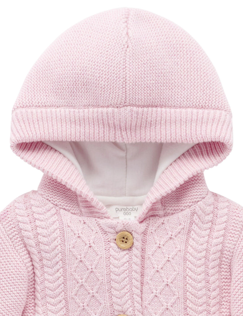 PUREBABY - CABLE PADDED JACKET