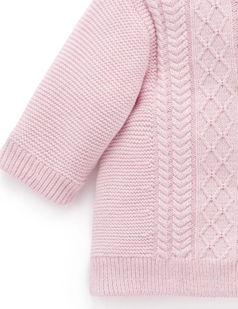 PUREBABY - CABLE PADDED JACKET