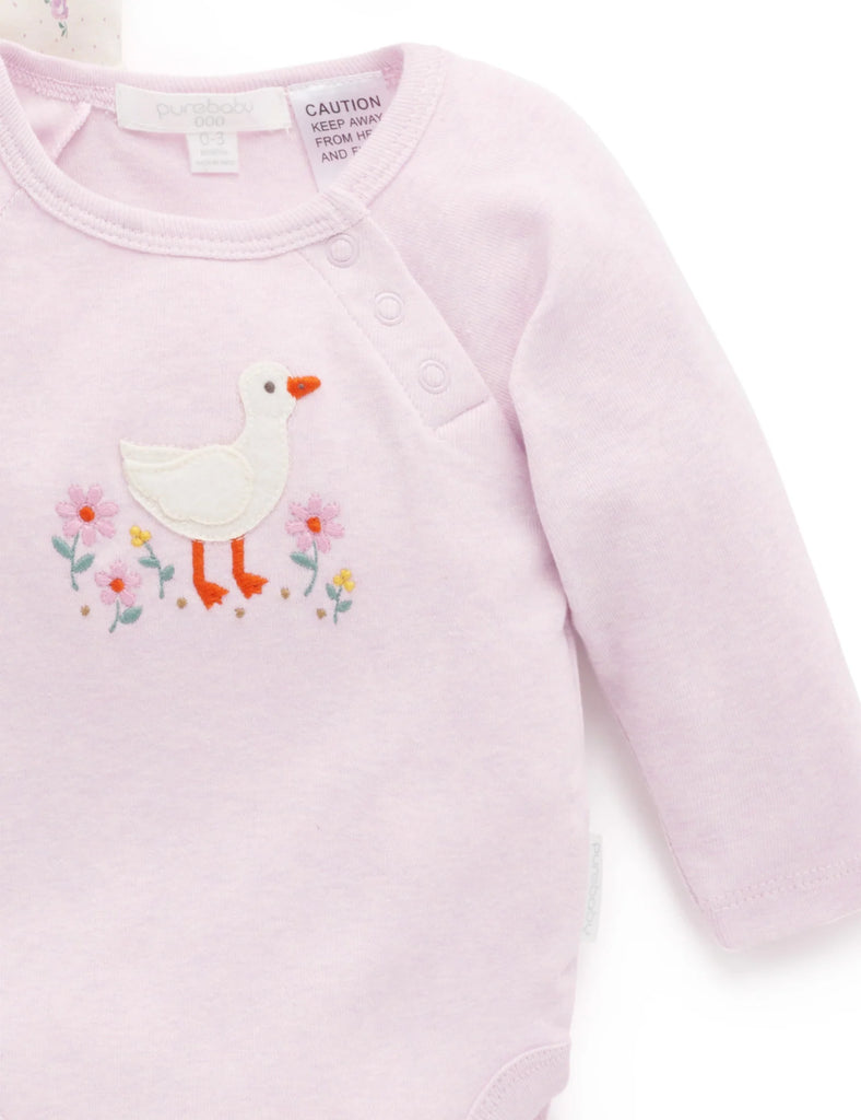 PUREBABY - RUFFLE BODYSUIT