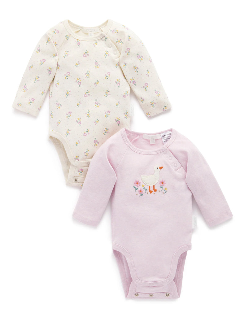 PUREBABY - RUFFLE BODYSUIT