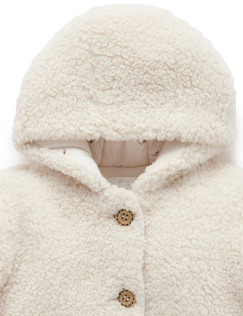 PUREBABY - SHERPA PADDED JACKET