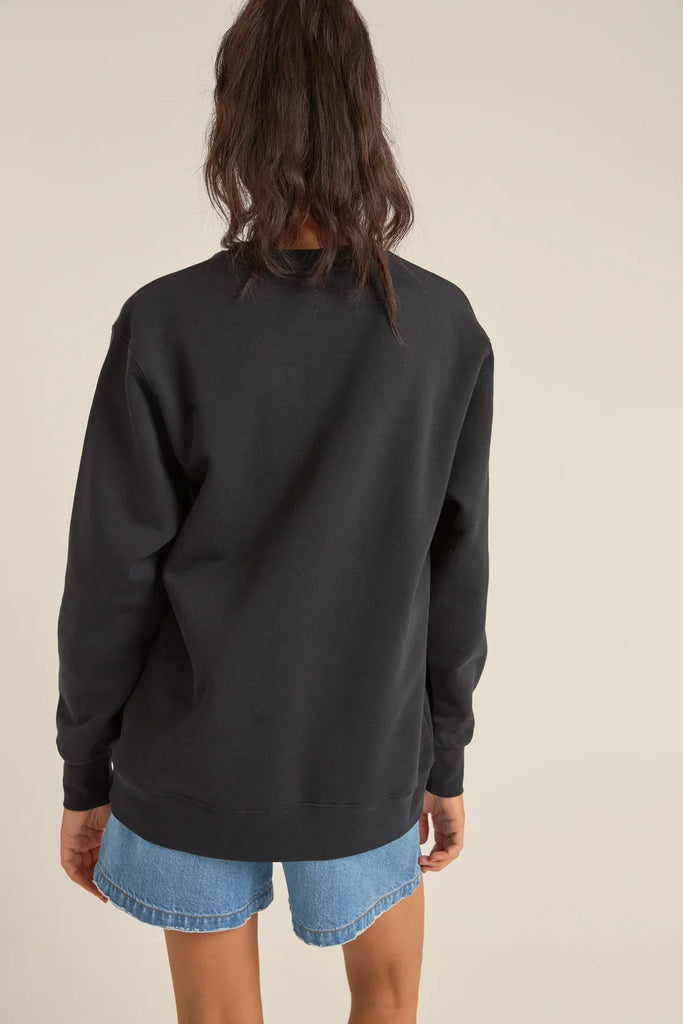 RHYTHM - FLAGSHIP BOYFRIEND FLEECE CREW