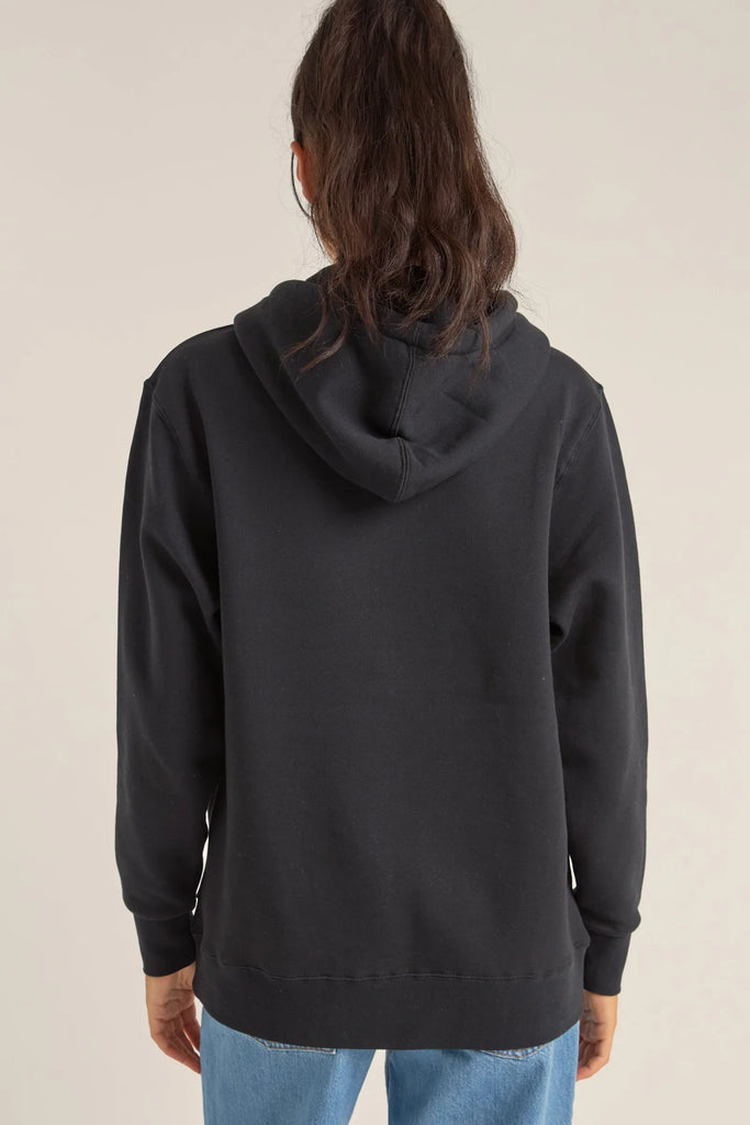 RHYTHM - LOGO BOYFRIEND FLEECE HOOD