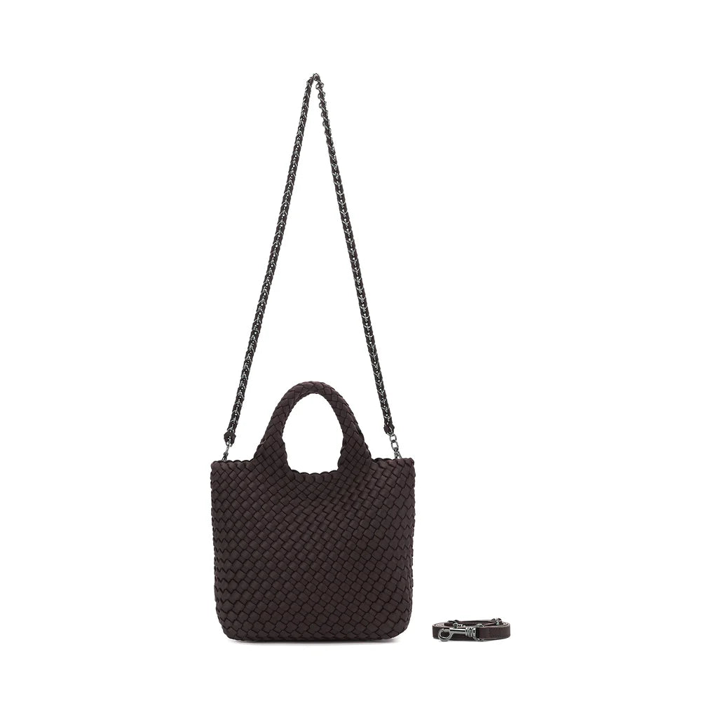 BLACK CAVIAR - RIVIERA 2 PIECE MINI TOTE HANDBAG