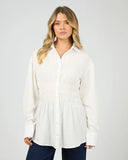 ALL ABOUT EVE - RUCHED SHIRT