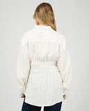 ALL ABOUT EVE - RUCHED SHIRT