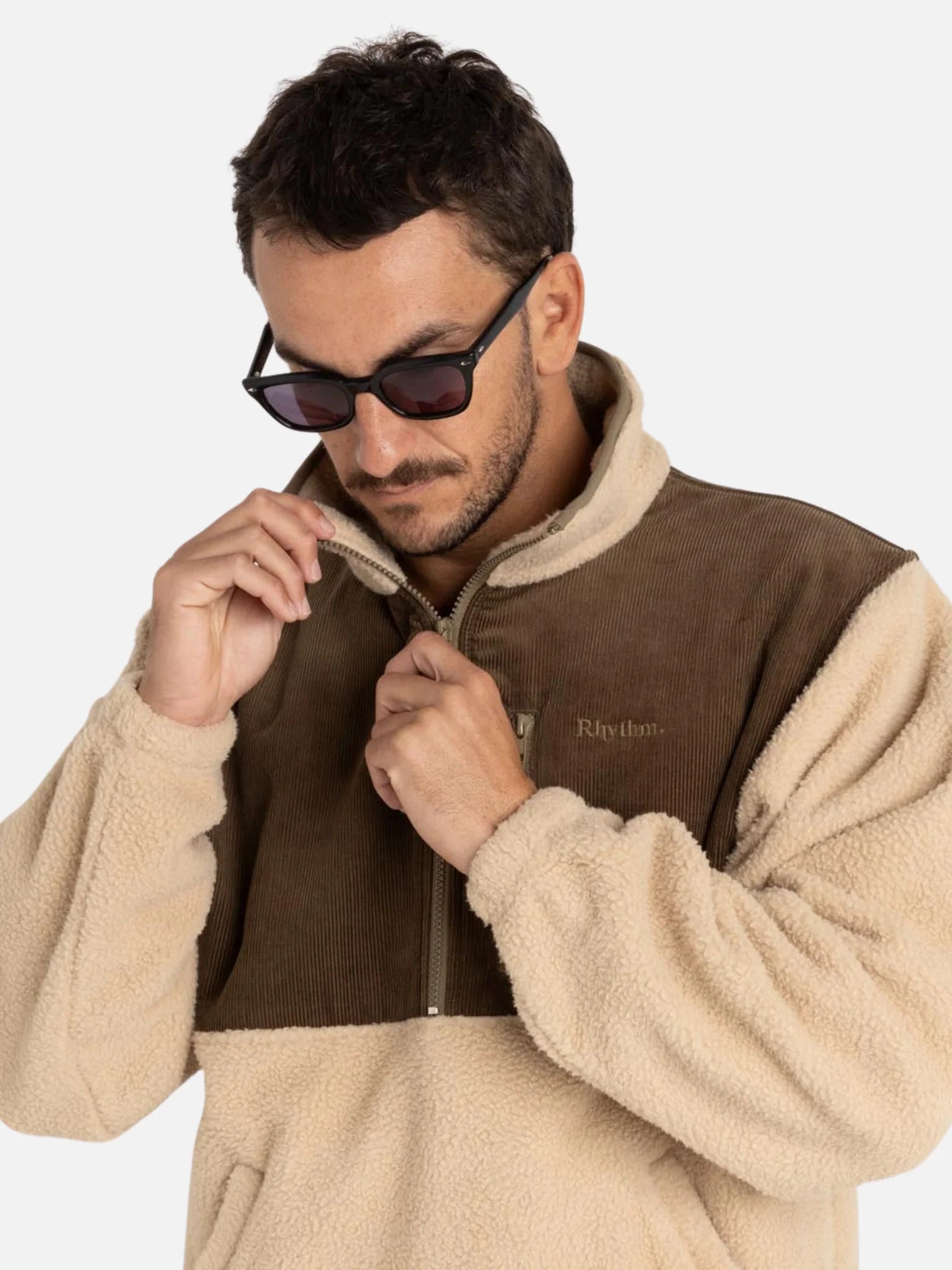 RHYTHM - DUNE HALF ZIP PULLOVER