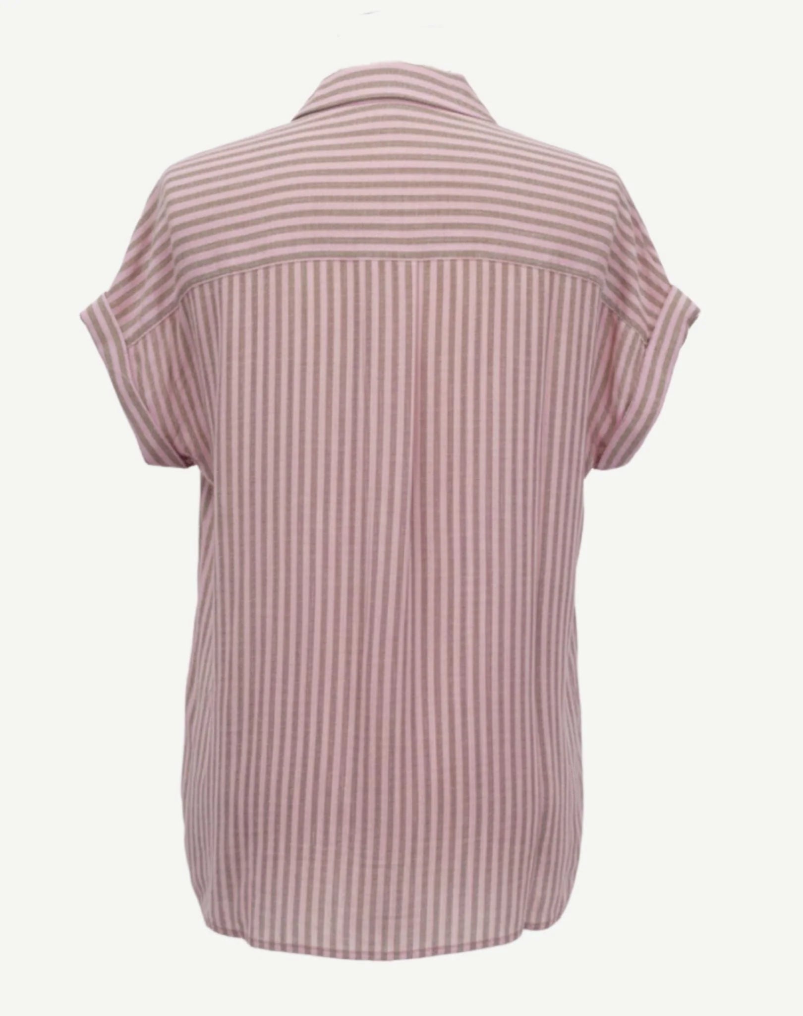 CORFU - LINEN YARN SHORT SLEEVE SHIRT