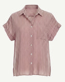 CORFU - LINEN YARN SHORT SLEEVE SHIRT