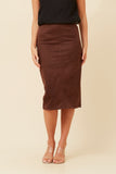 CKM - SUEDE SKIRT